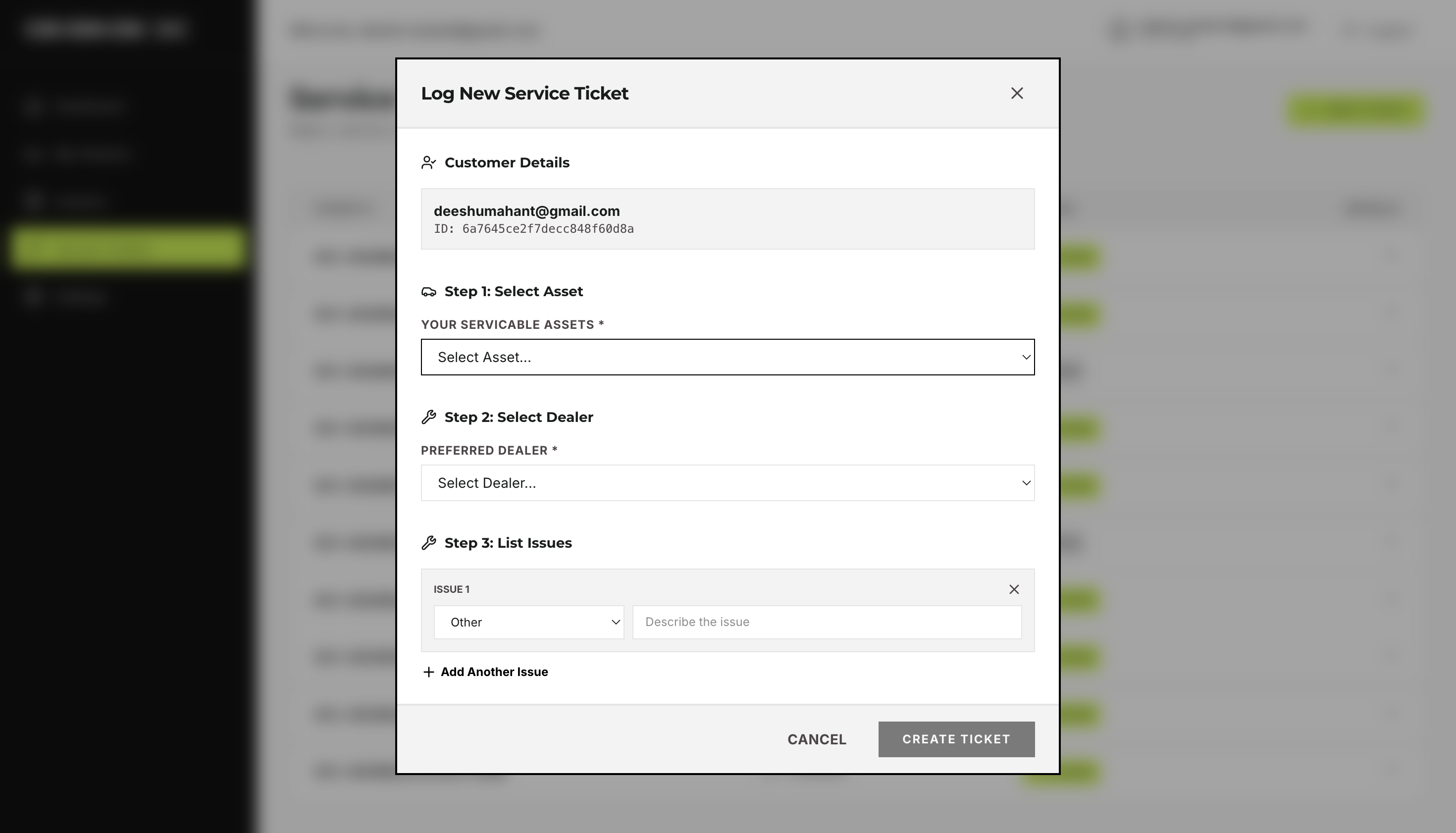 5.2-C — Customer service request