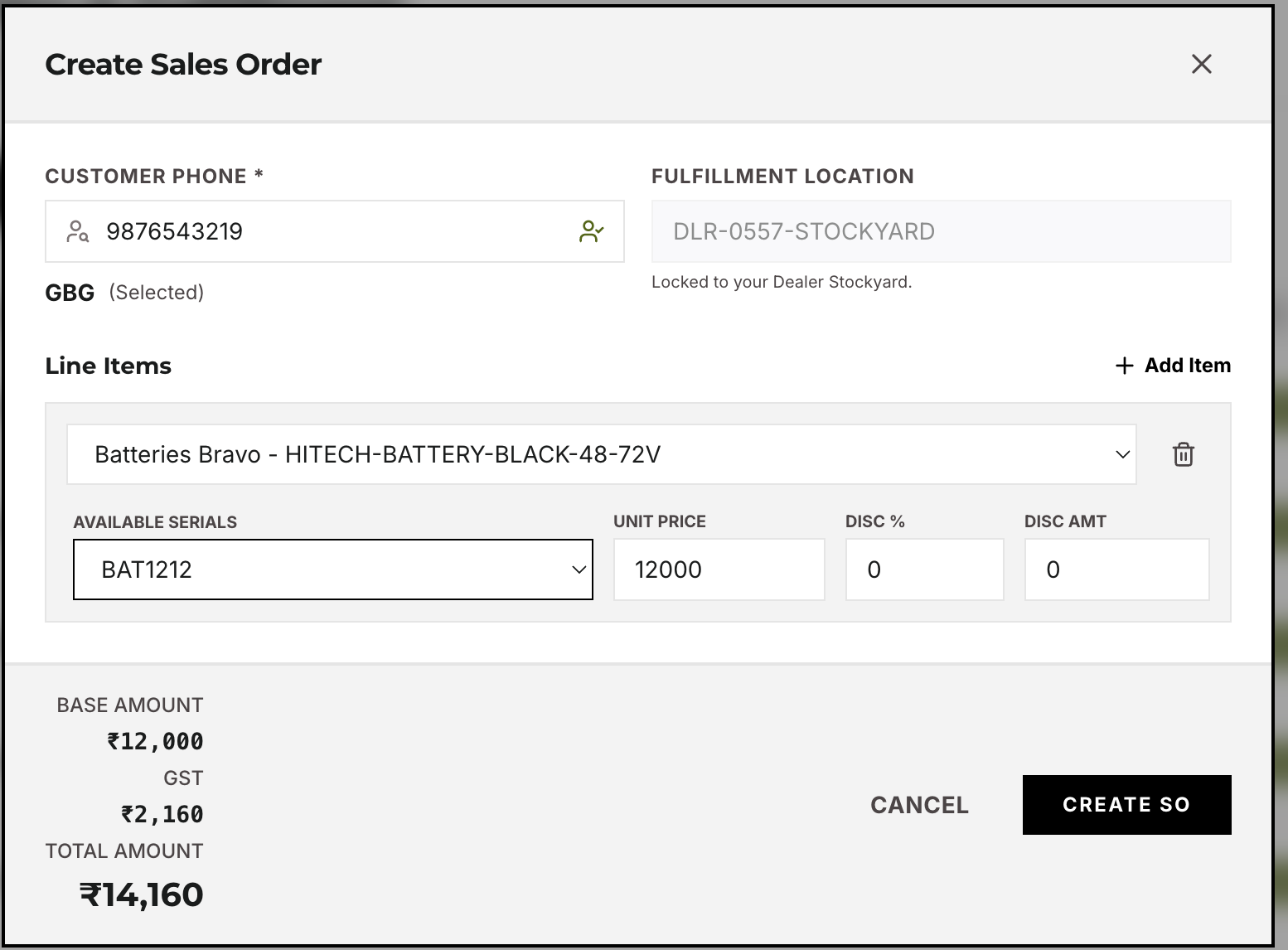 4.1-C — Sales order created with reserved stock